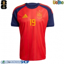 Maglie da calcio Spagna Lamine Yamal #19 Prima Maglia Mondiali 2026  Manica Corta